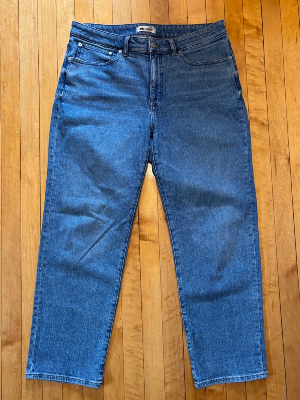 EUC Madewell 90s Straight Blue Jeans | Women’s Plus 14W